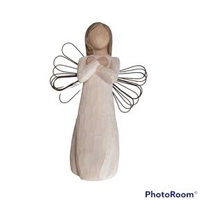 Willow Tree Sign For Love " I Love You" Vintage Figurine In Box